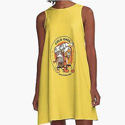 Cold Ones - With Chad Max A-Line Dress