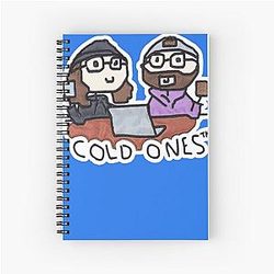 Cold Ones Doodle Classic Spiral Notebook