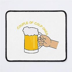 Couple of Cold One Mouse Pad