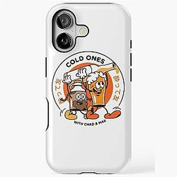 Cold One with Chad iPhone Tough Case