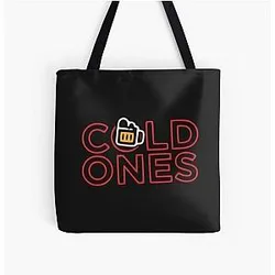 Cold One Banner All Over Print Tote Bag