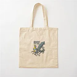 Kraken Cold Cotton Tote Bag