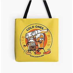 Cold Ones - With Chad and Max OverPrint Tote Bag