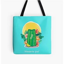 Send the cold one's! All Over Print Tote Bag