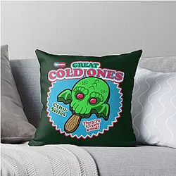 Great Cold Throw Pillow