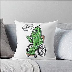 I'm Cucumber Joe Throw Pillow Cold Ones Reproduction