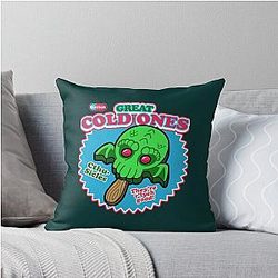 Great Cold Throw Pillow