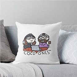 Cold MS Paint Throw Pillow