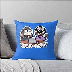 Cold Doodle Classic Throw Pillow