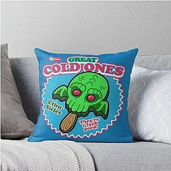 Great Cold Throw Pillow