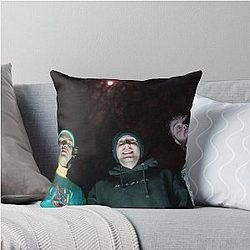 Cold One Throw Pillow