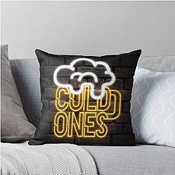 Cold Ones Home Decor Throw Pillow