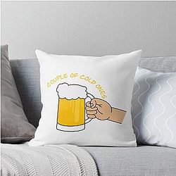 Double Cold Throw Pillow