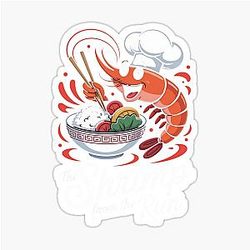 Cold Ones Shrimp Fried Rice Sticker