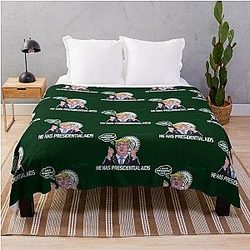 I have Presidential AIDS Throw Blanket