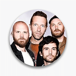 Coldplay Merchandise Coldplay Pins