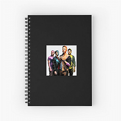 Coldplay Merchandise For Fans Coldplay Notebook