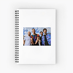 Coldplay Merch Coldplay Notebook