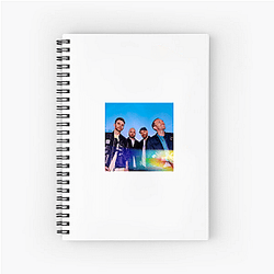 Coldplay Merch For Fans Coldplay Notebook