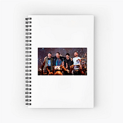 Coldplay Fan Art Coldplay Notebook