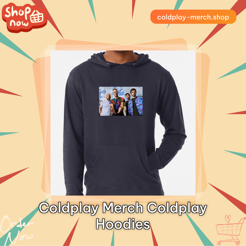 Coldplay Merch Coldplay Hoodies