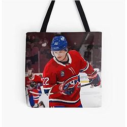 Cole Caufield All-Over Print Tote Bag