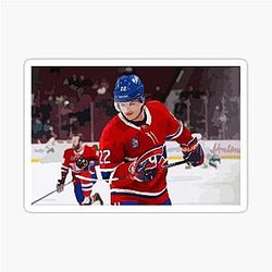 Cole Caufield Painting Sticker