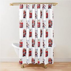 Cole Caufield Sticker Set T-Shirt Shower Curtain
