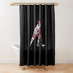 Cole Caufield Shower Curtain