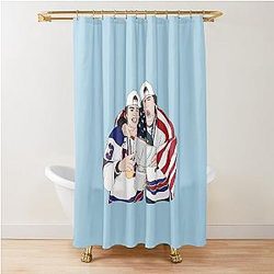 Trevor Zegras Cole Caufield Shower Curtain