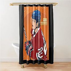 Montreal Hockey  Cole Caufield Shower Curtain