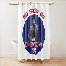 Cole Caufield of the Montreal city hockey team Shower Curtain