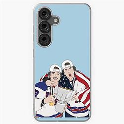 Trevor Zegras and Cole Caufield Samsung Galaxy Soft Case