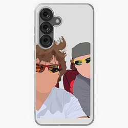 Trevor Zegras and Cole Caufield Sticker for Samsung Galaxy Soft Case
