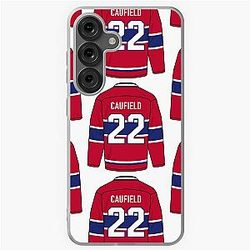 Cole Caufield Montreal Canadiens jersey Samsung Galaxy Soft Case