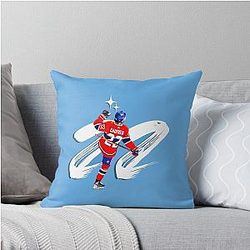 Cole Caufield Throw Pillow