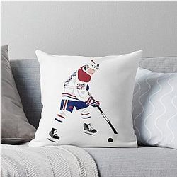 Cole Caufield Throw Pillow