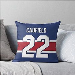Cole Caufield Throw Pillow