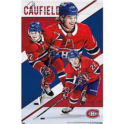 NHL Montreal Canadiens Cole Caufield 22 Wall Poster