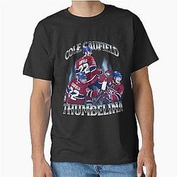 Cole Caufield Retro 90s Inspired Hockey Shirt Classic T-Shirt