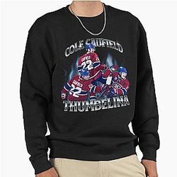 Cole Caufield Retro Hockey Sweatshirt