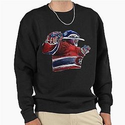 Cole Caufield Inspired Habs Hockey Player Pullover Sweatshirt