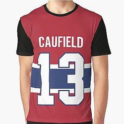Cole Caufield New Jersey Graphic T-Shirt
