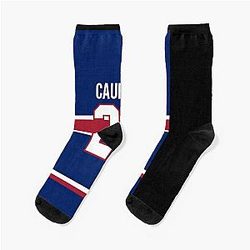 Montreal Canadiens Cole Caufield Reverse Jersey iPhone Case Socks