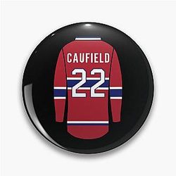 Cole Caufield Jersey Classic T Shirt Red Pin