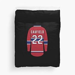 Cole Caufield Jersey T-Shirt Duvet Cover