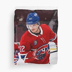 Cole Caufield Duvet Cover