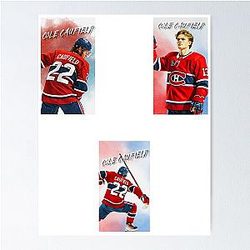 Cole Caufield Sticker Set T-Shirt Poster