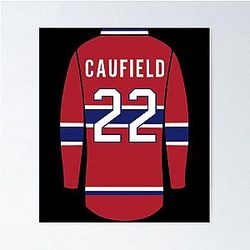 Cole Caufield Jersey Classic T-Shirt Poster