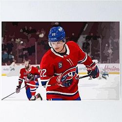 Cole Caufield Painting